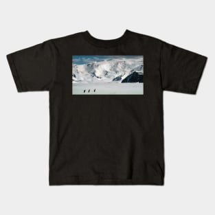 Adelie Penguins at Cape Hallett Kids T-Shirt